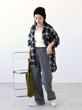 konさん(レディース・154cm)の夏コーディネート
