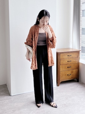 「reca（レカ）のアイテム（キャミソール）」を使った、konさん（レディース・153cm）の夏コーディネート