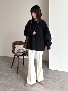 konさん（レディース・154cm）の冬コーディネート