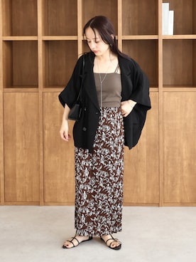 konさん(レディース・154cm)の夏コーディネート
