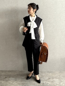 konさん(レディース・154cm)の冬コーディネート