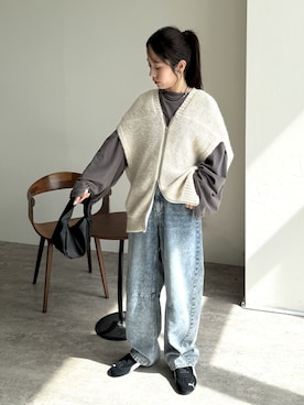 konさん（レディース・154cm）の秋コーディネート