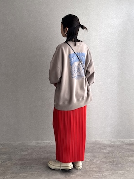 「reca（レカ）のアイテム」を使った、konさん（レディース・154cm）の冬コーディネート