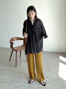 「reca（レカ）のアイテム」を使った、konさん（レディース・154cm）の夏コーディネート