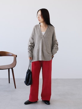 konさん(レディース・154cm)の秋コーディネート