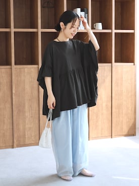 konさん(レディース・154cm)の夏コーディネート