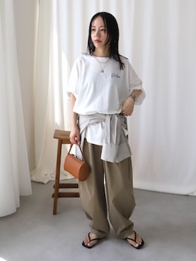 konさん(レディース・154cm)の夏コーディネート