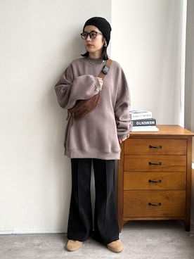 konさん（骨格ナチュラル・レディース・154cm）の冬コーディネート