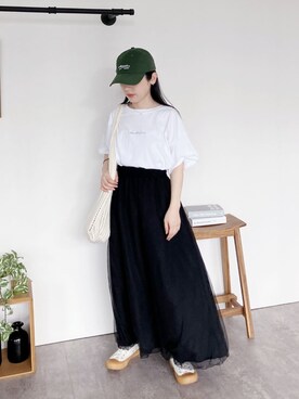 konさん（レディース・153cm）の夏コーディネート