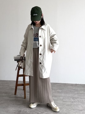 konさん(レディース・154cm)の冬コーディネート