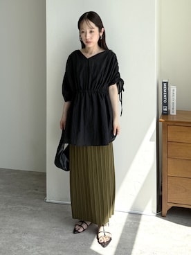 konさん（骨格ナチュラル・レディース・154cm）の夏コーディネート