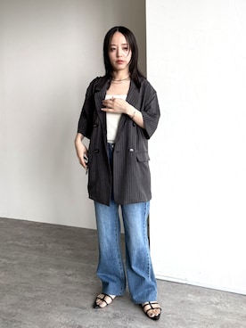 konさん(レディース・154cm)の春コーディネート