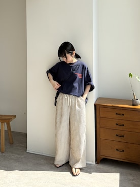 「reca（レカ）のアイテム」を使った、konさん（レディース・154cm）の春コーディネート