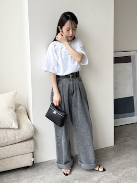 「レディースファッション」｜konさん（レディース・154cm）の春コーディネート