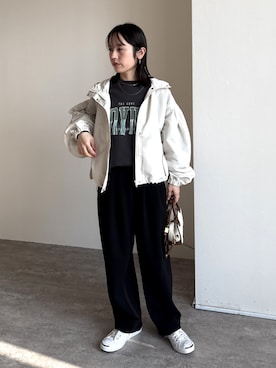 konさん(レディース・154cm)の冬コーディネート