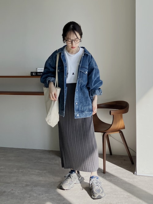 ゆるっとルーズ感！オーバーサイズロゴロンT（Tシャツ