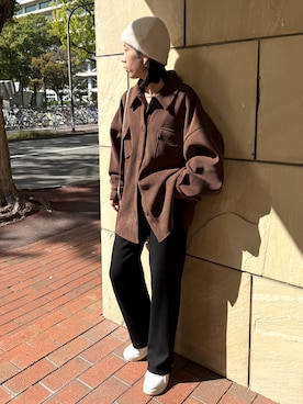 konさん（骨格ナチュラル・レディース・154cm）の秋コーディネート