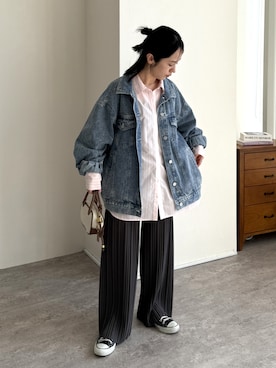 「reca（レカ）のアイテム」を使った、konさん（レディース・154cm）の冬コーディネート