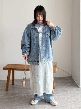 konさん（レディース・154cm）の春コーディネート