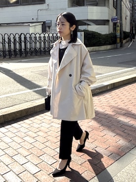 konさん（レディース・154cm）の冬コーディネート