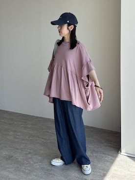 konさん(レディース・154cm)の夏コーディネート