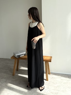 「reca（レカ）のアイテム（ワンピース/ドレス）」を使った、konさん（レディース・154cm）の春コーディネート