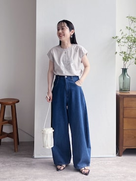 konさん（レディース・153cm）の夏コーディネート