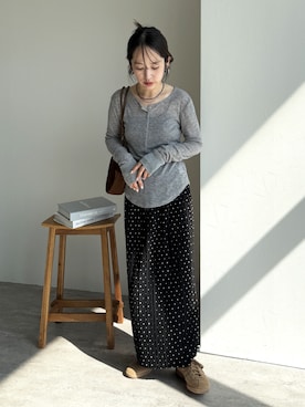 konさん(レディース・154cm)の夏コーディネート