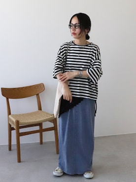 konさん（レディース・154cm）の夏コーディネート