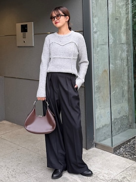 「Lui's（ルイス）のアイテム」を使った、mayさん（レディース・164cm）の秋コーディネート