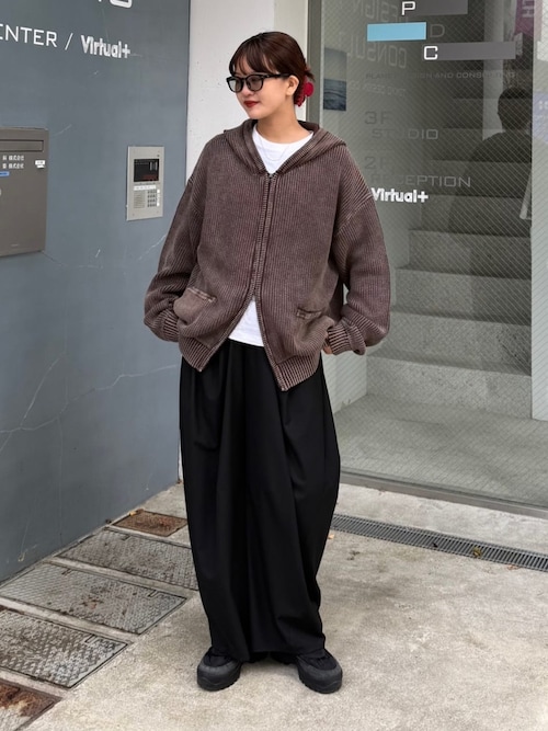 スノーウォッシュジップパーカー