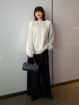 「Lui's（ルイス）のアイテム」を使った、mayさん（レディース・164cm）の冬コーディネート