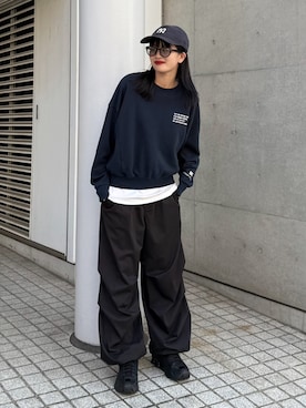 「アイテム（ファッション雑貨）」を使った、mayさん（レディース・164cm）の秋コーディネート