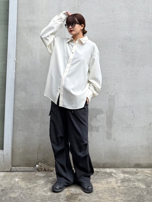 【CULLNI exclusive for Lui's】ダブルカラー比翼シャツ