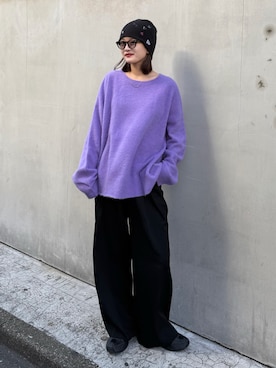 「アイテム（サングラス）」を使った、mayさん（レディース・164cm）の秋コーディネート