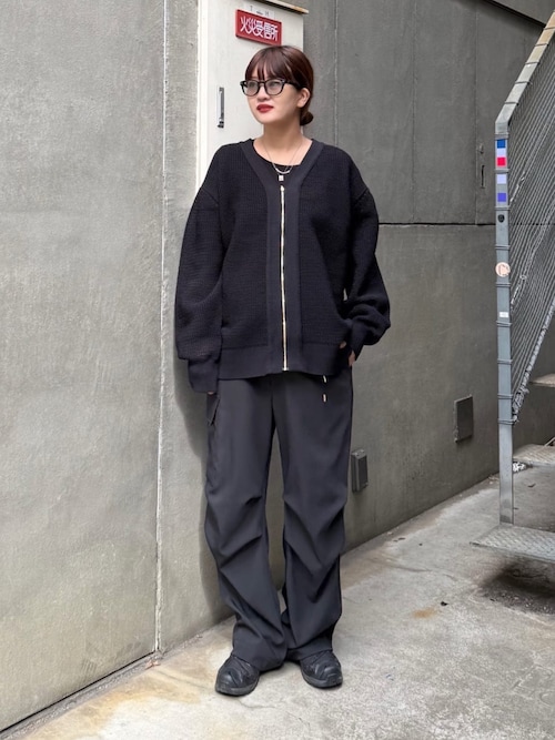 【CULLNI exclusive for Lui's】ZIPカーディガン