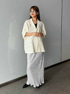 「サングラススタイル」｜「アイテム（パンプス）」を使った、mayさん（レディース・164cm）の春コーディネート