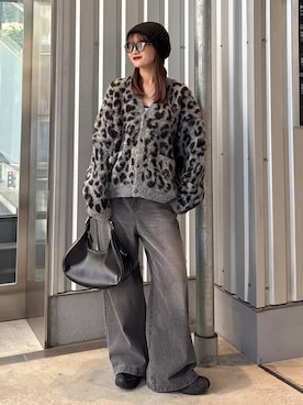 「アイテム（サングラス）」を使った、mayさん（レディース・164cm）の秋コーディネート