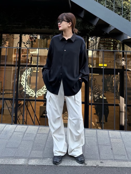 【CULLNI exclusive for Lui's】配色切替デザインシャツ