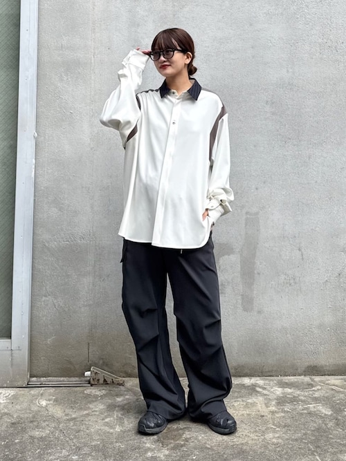 【CULLNI exclusive for Lui's】配色切替デザインシャツ