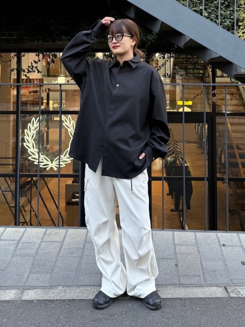 【CULLNI exclusive for Lui's】ダブルカラー比翼シャツ