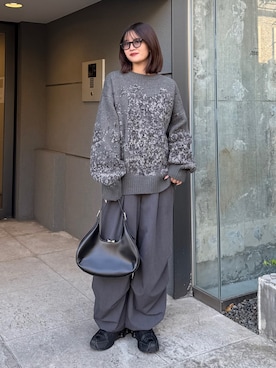 「ニット/セーター」｜mayさん（レディース・164cm）の冬コーディネート