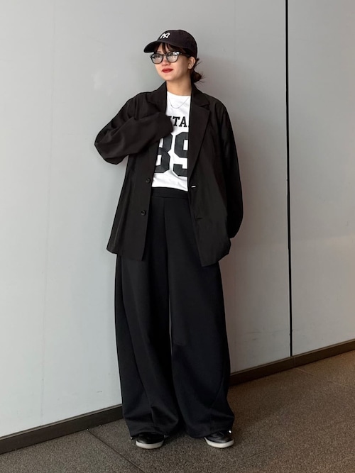 リラックス カーブパンツ