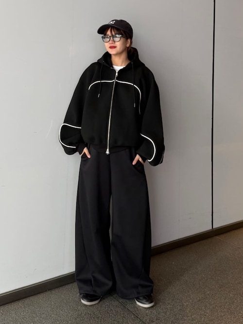 リラックス カーブパンツ