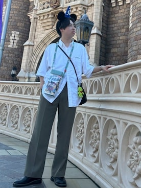 「アイテム（ブレスレット）」を使った、しょう/ SHOさん（メンズ・162cm）の秋コーディネート