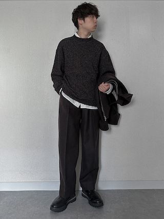 新品 lidnm LIDNM PREMIUM SHETLAND SLACKS LIDNM（リドム）の「PREMIUM SHETLAND SLACKS（スラックス