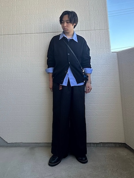 「アイテム（キーケース/キーアクセサリー）」を使った、しょう/ SHOさん（メンズ・162cm）の秋コーディネート