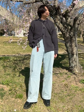 「Confirm（コンファーム）のアイテム」を使った、しょう/ SHOさん（メンズ・162cm）の春コーディネート