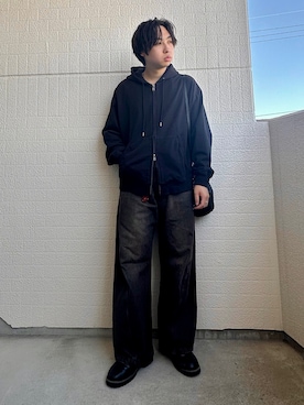 「アイテム（財布/小物）」を使った、しょう/ SHOさん（メンズ・162cm）の秋コーディネート