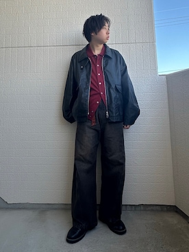 しょう/ SHOさん（メンズ・162cm）の冬コーディネート